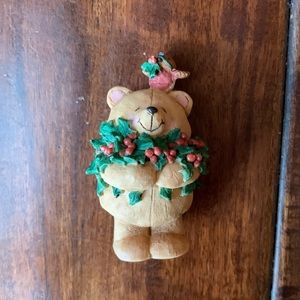 🍓 3/$20 HALLMARK | Forever Friends Bear 1995